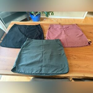 Set of 3 Skort’s